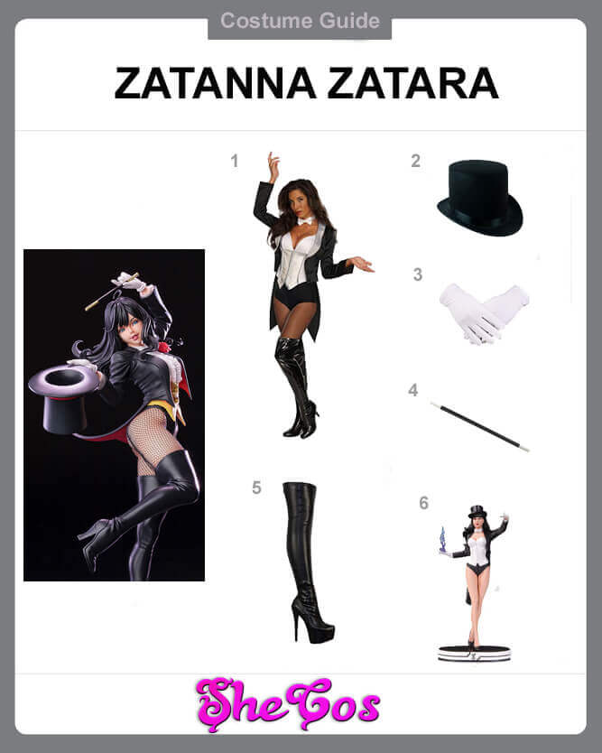 Zatanna cosplay guide