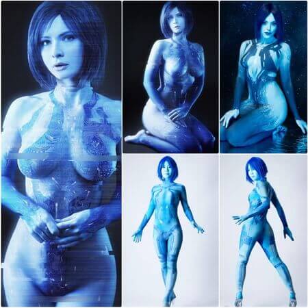 cortana cosplay