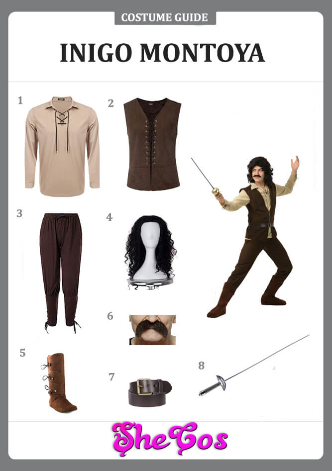 Inigo Montoya costume ideas Inigo Montoya costume ideas