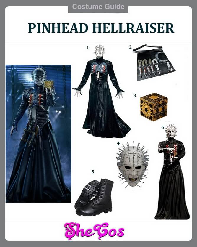 Pinhead costume ideas