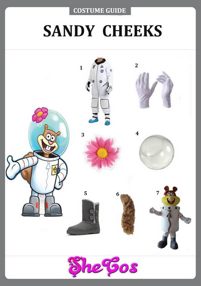 Sandy Cheeks costume guide