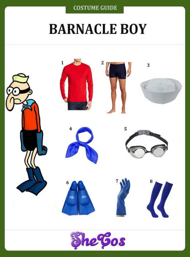 barnacle boy costume diy