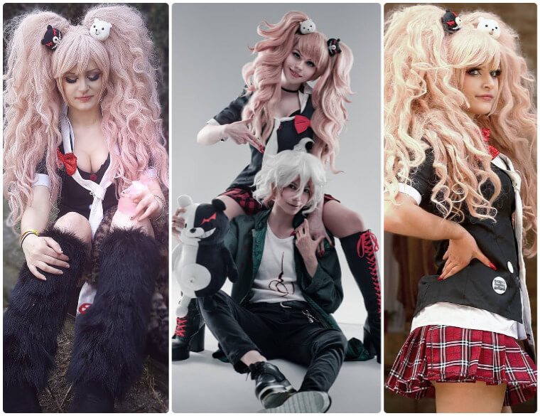 The DIY Guide To Cosplay Junko Enoshima Of Danganronpa SheCos.