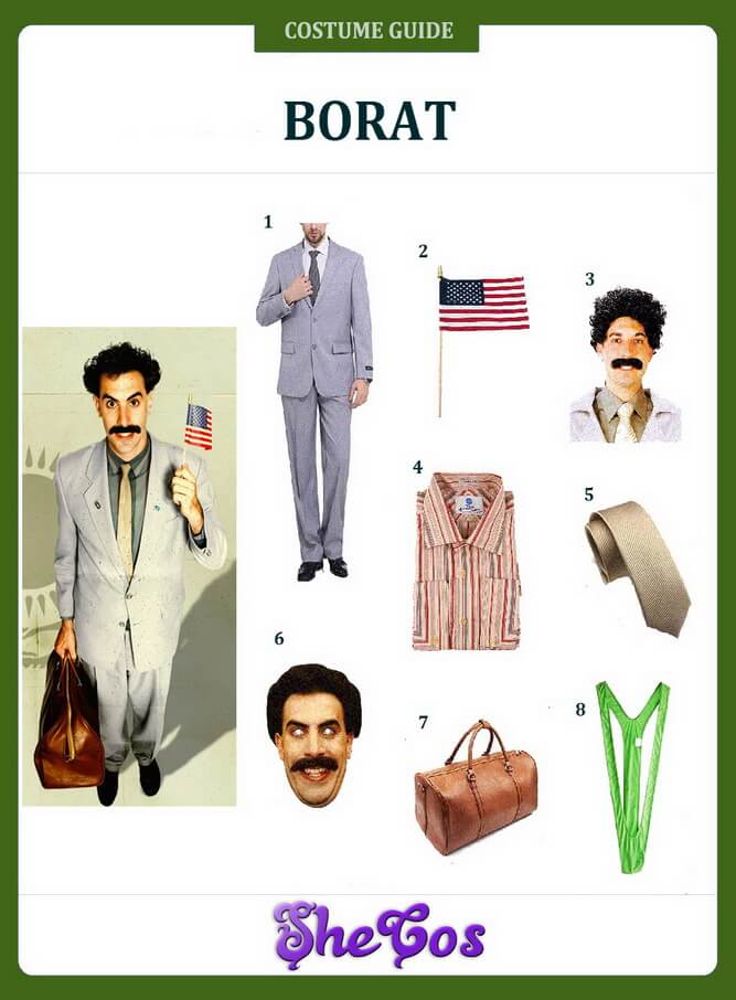 borat costume ideas