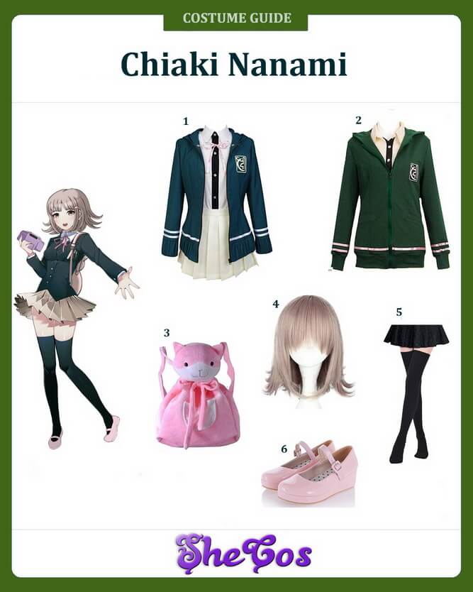 danganronpa chiaki nanami cosplay tutorial