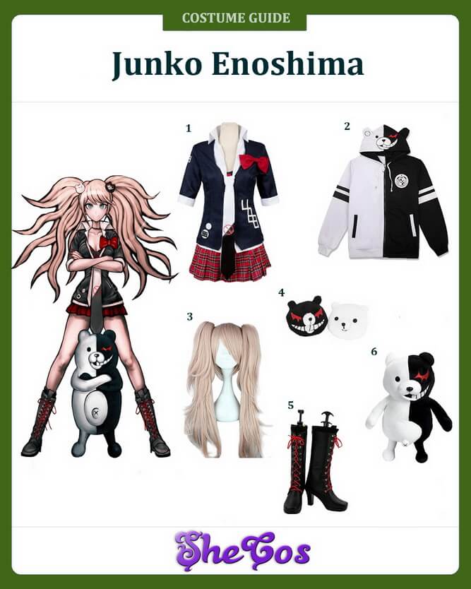 danganronpa junko enoshima cosplay ideas