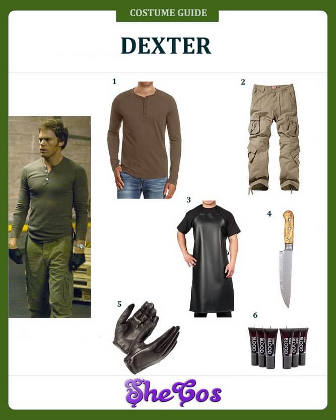 dexter costume ideas