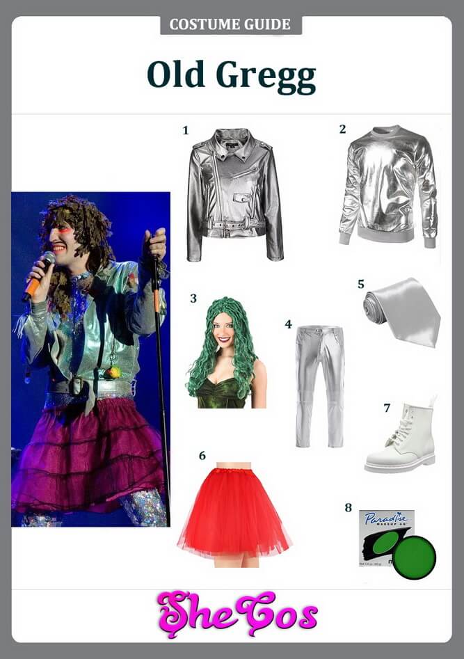 old gregg costume ideas