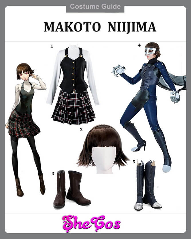 persona 5 makoto niijima cosplay ideas