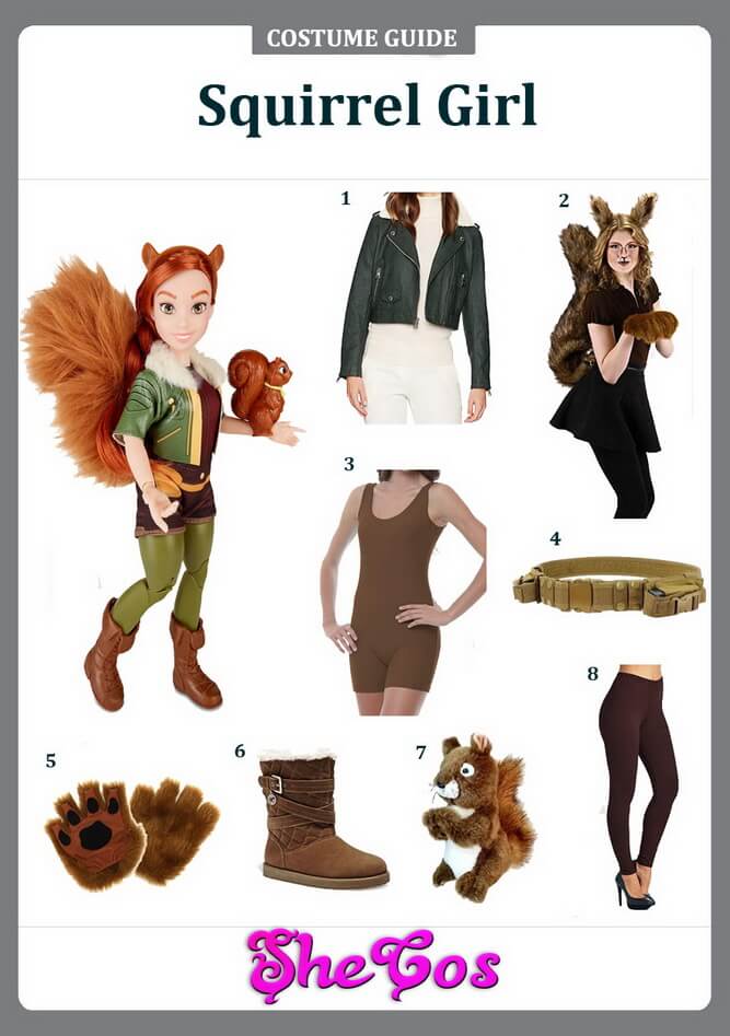 squirrel girl cosplay ideas