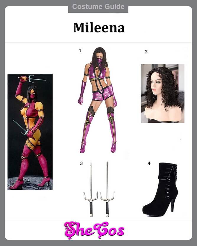 Mileena costume ideas