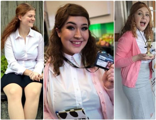 The Office Pam Beesly cosplay