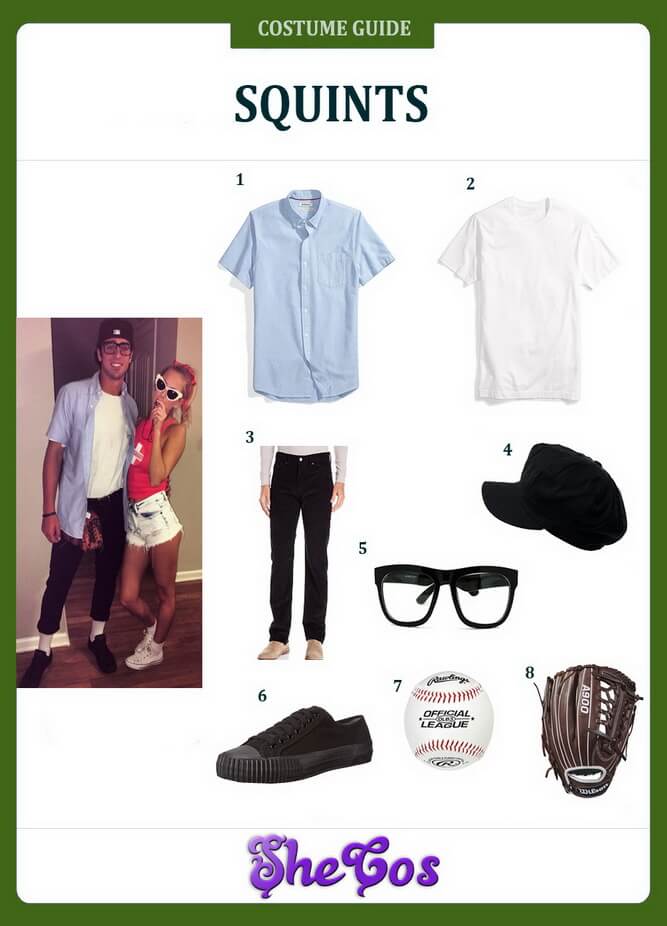 sandlot adult squints costume ideas