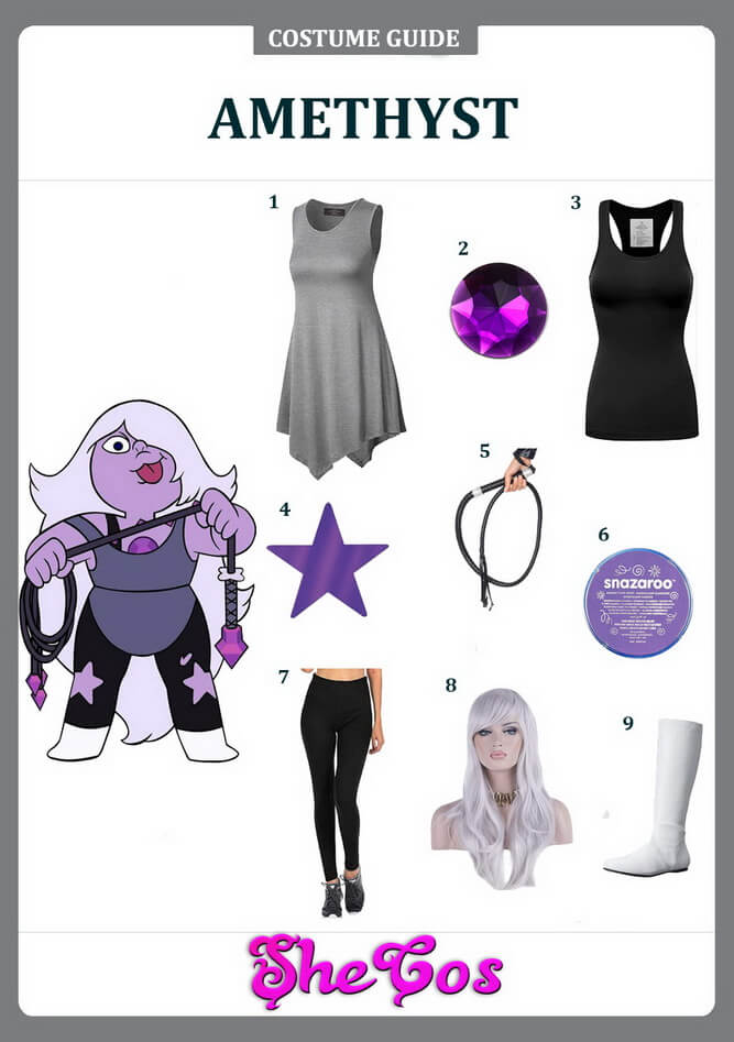 amethyst cosplay ideas