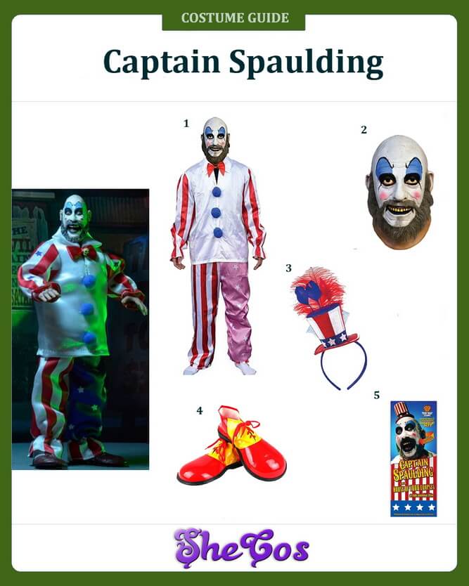 captain spaulding costume ideas