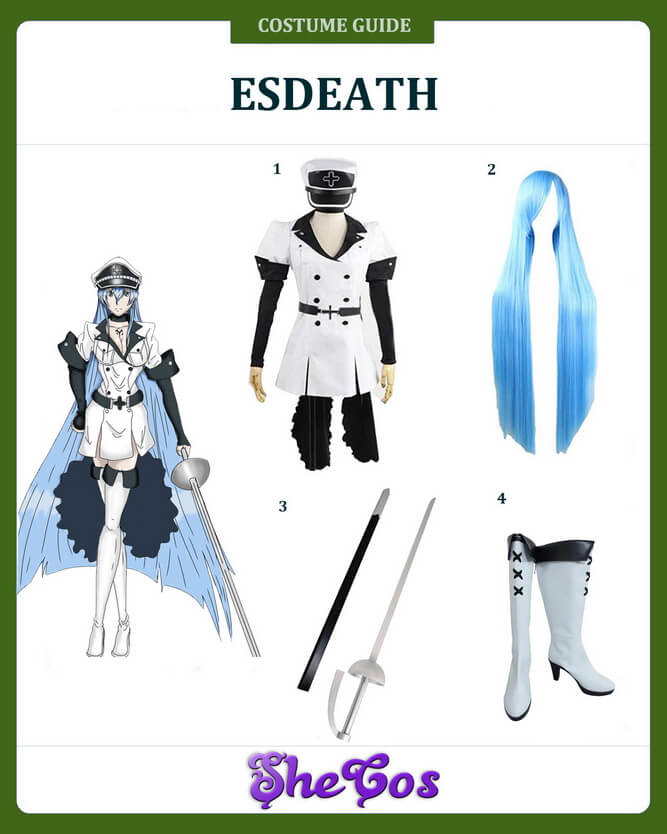 esdeath cosplay ideas