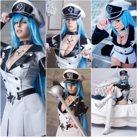 Cosplayer recriou com perfeição a Esdeath de Akame Ga Kill