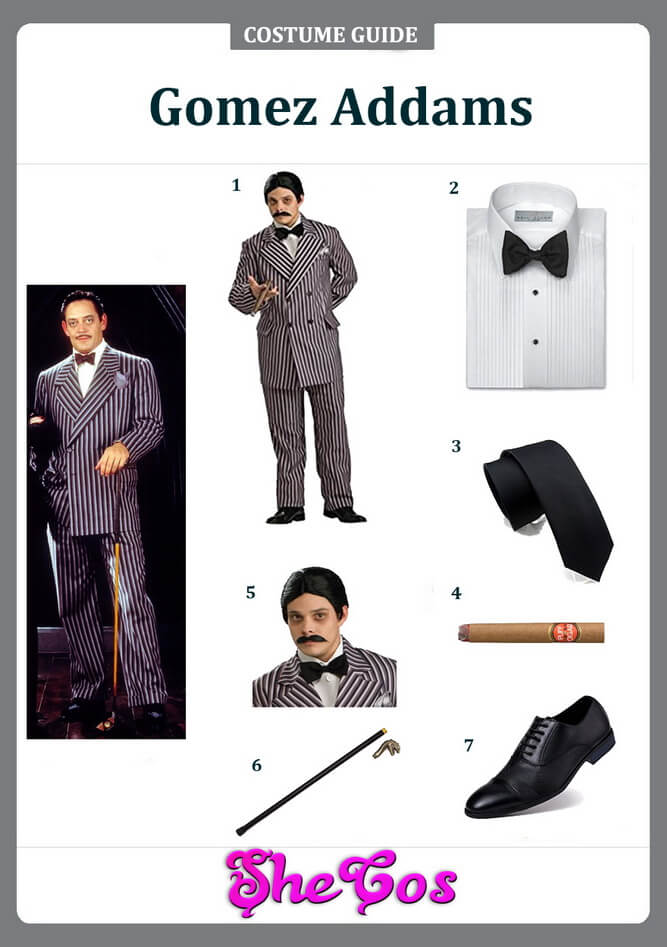 gomez addams costume ideas