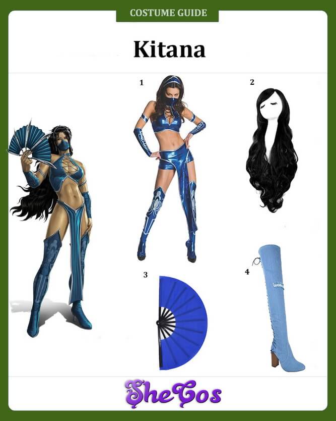 The Quick Way to Get The Kitana Costume for Halloween | SheCos Blog