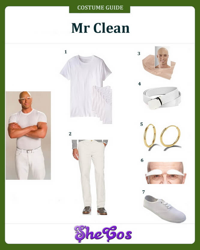 mr clean costume ideas