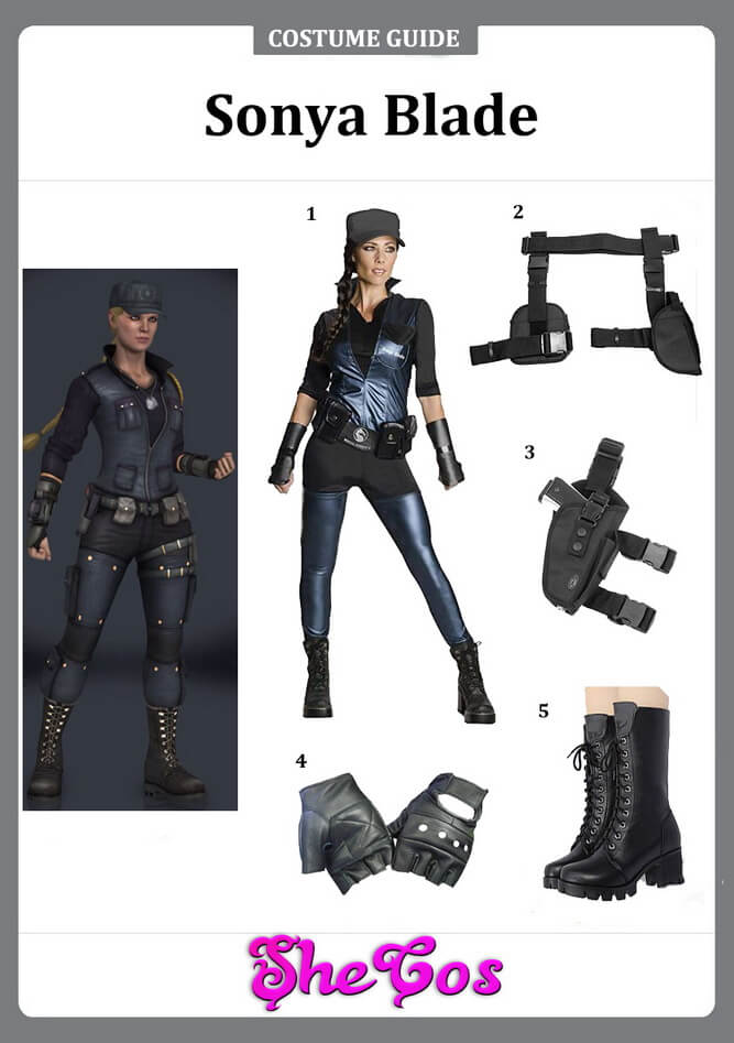 black sonya blade cosplay ideas