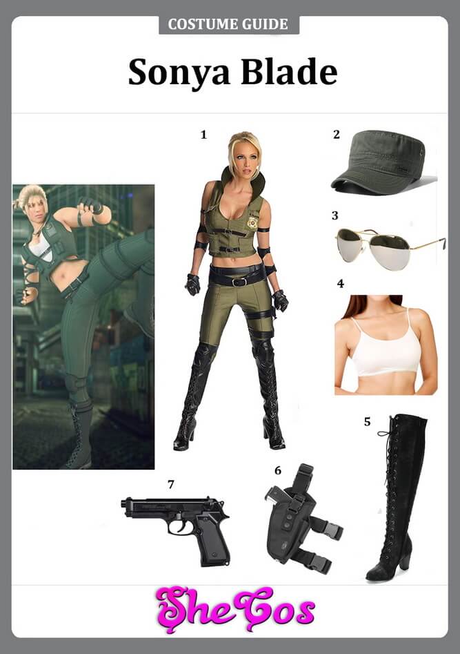 sonya blade costume ideas