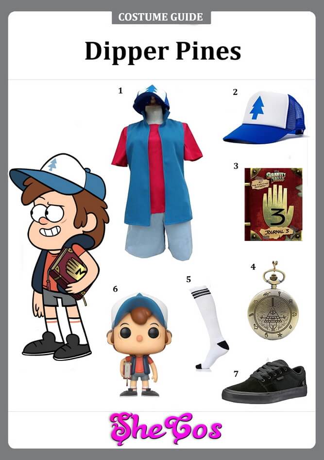 Dipper Pines cosplay ideas