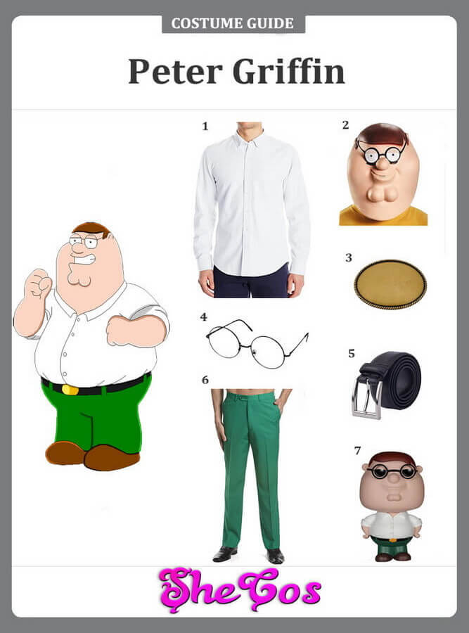 virksomhed Jeg har erkendt det bruser How To Make Peter Griffin Costume of Family Guy | SheCos Blog