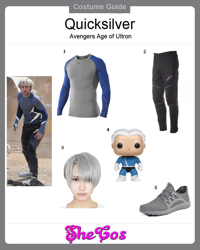 avengers age of ultron quicksilver costume ideas