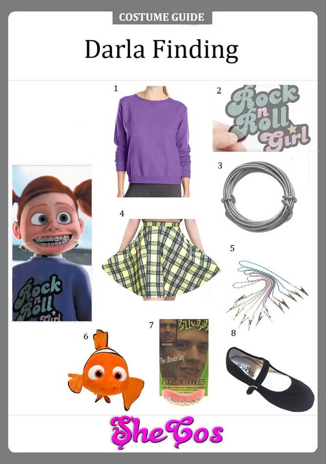 darla finding nemo costume ideas