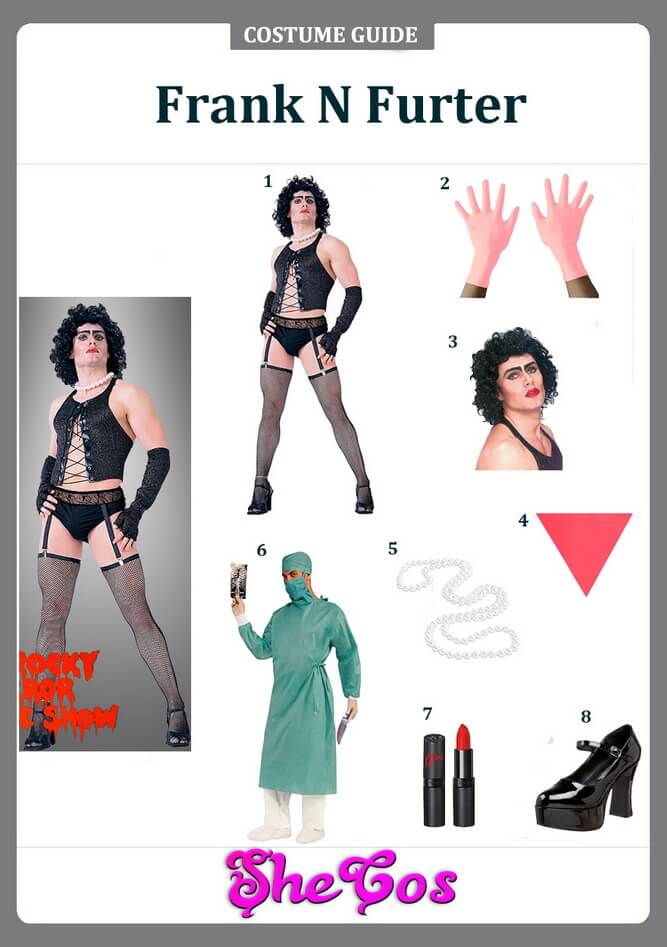 frank n furter costume diy