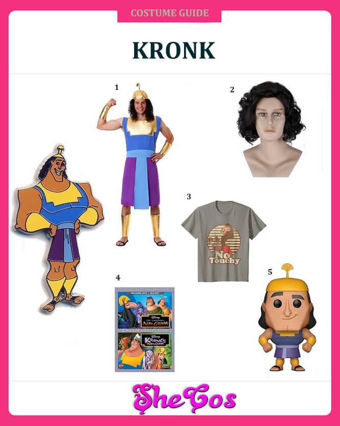 The Diy Guide To Kronk Costume Of The Emperor S New Groove.