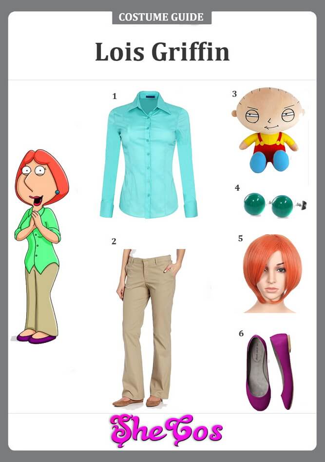 The DIY Guide for Lois Griffin Costume of Family Guy