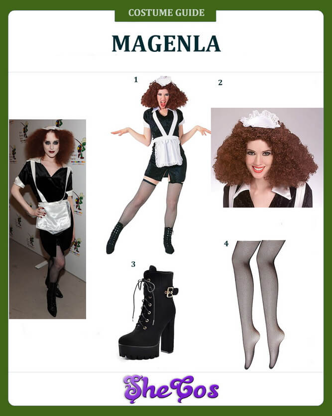 magenta rocky horror costume diy