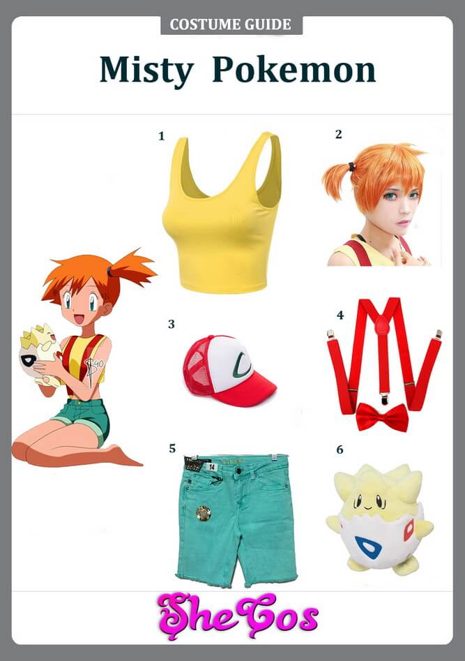 misty cosplay ideas