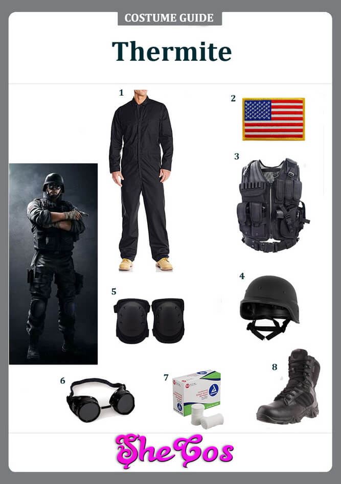 rainbow six siege costume ideas