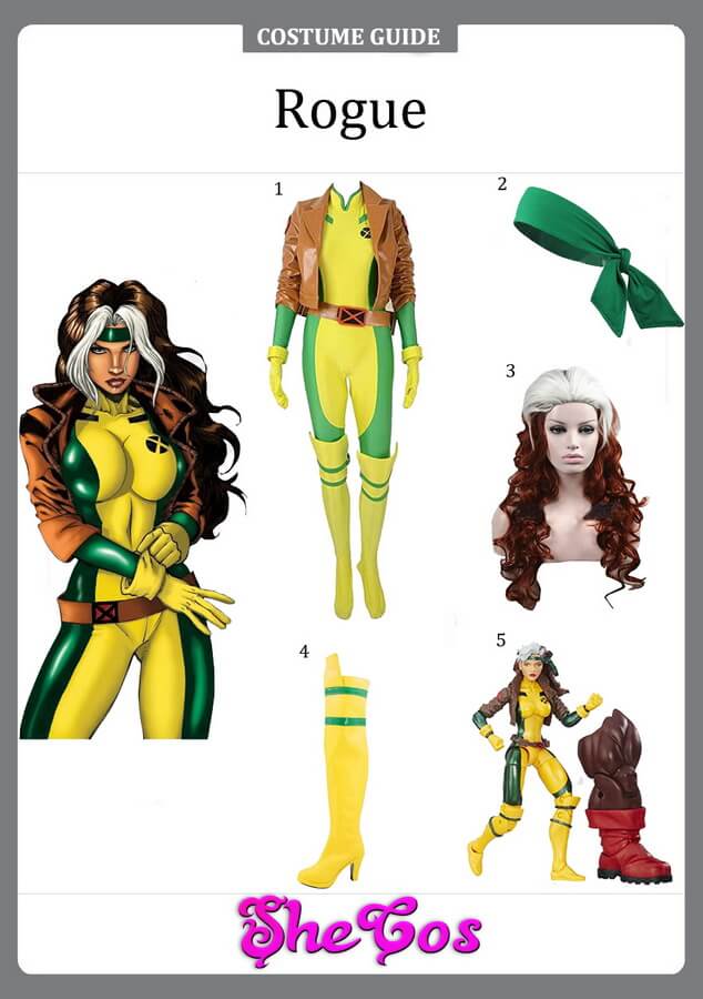 rogue costume diy