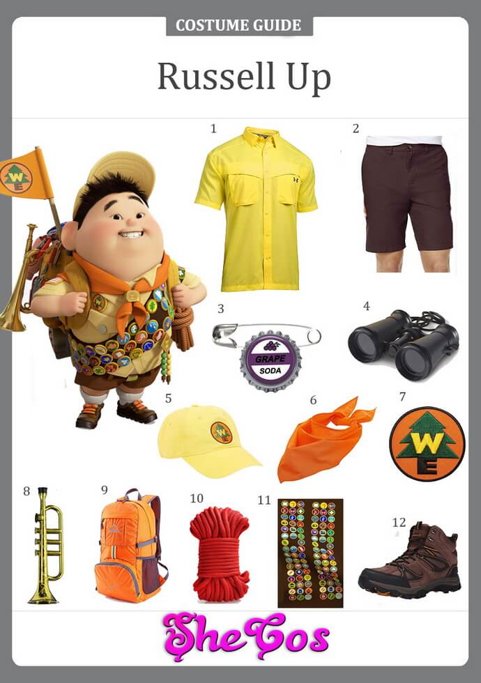 russell up costume russell up costume