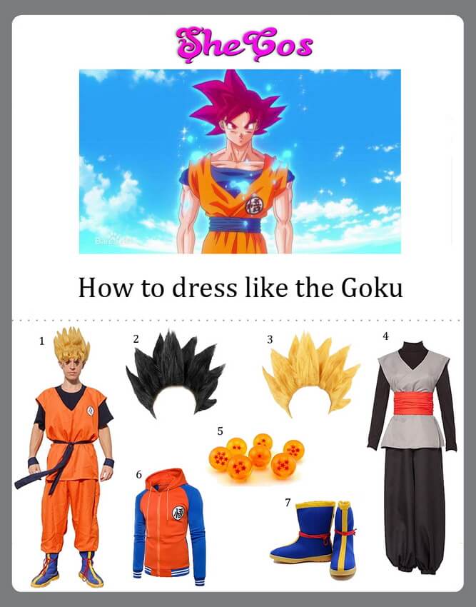 Goku cosplay diy