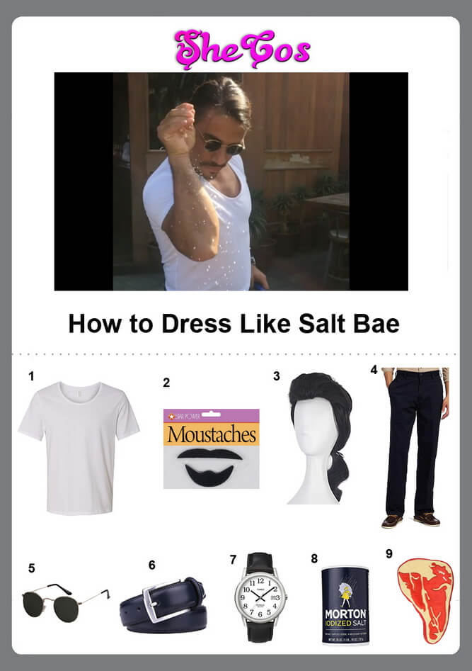 Salt Bae costume ideas Salt Bae costume ideas