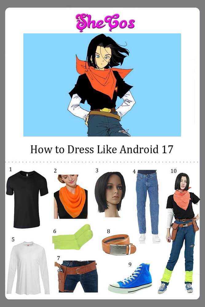 android-17 cosplay ideas