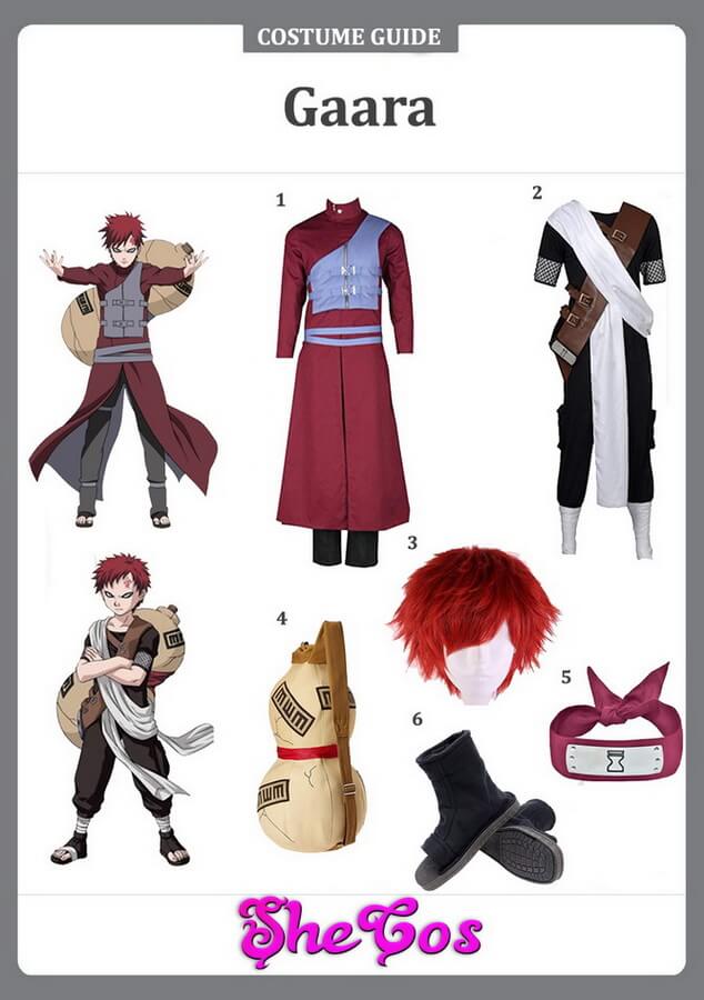 gaara cosplay ideas