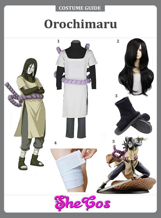 orochimaru cosplay ideas