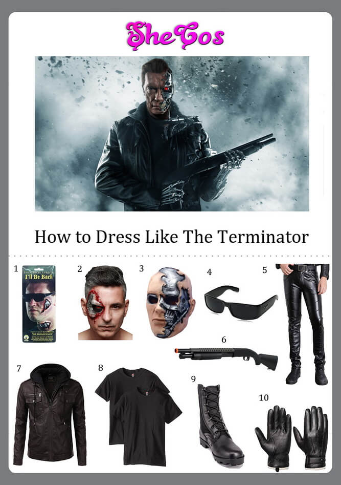 terminator costume diy