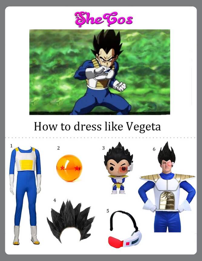 vegeta cosplay ideas