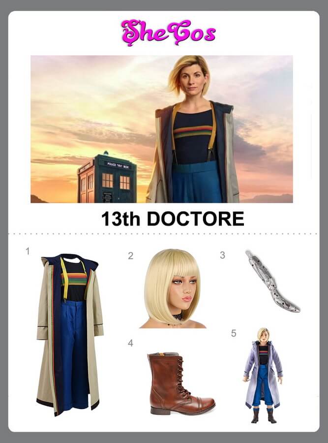 Jodie Whittaker 13th Doctor Costume Guide