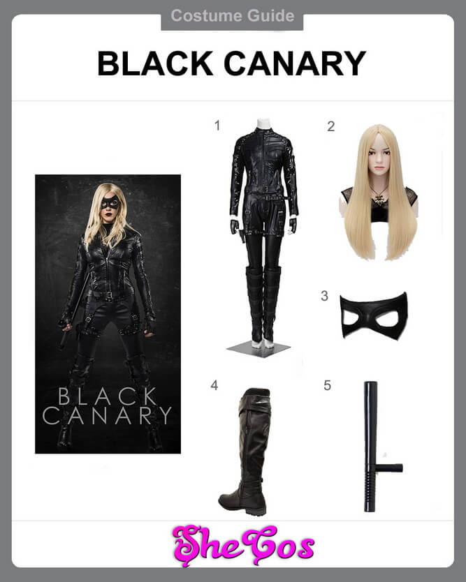 black canary costume ideas