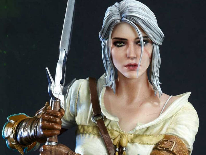 ciri witcher 3 figure