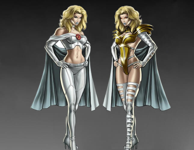 Inspiring Emma Frost Costume From X Men Shecos Blog