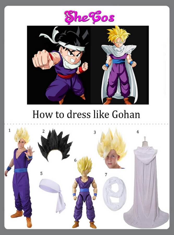 gohan cosplay ideas